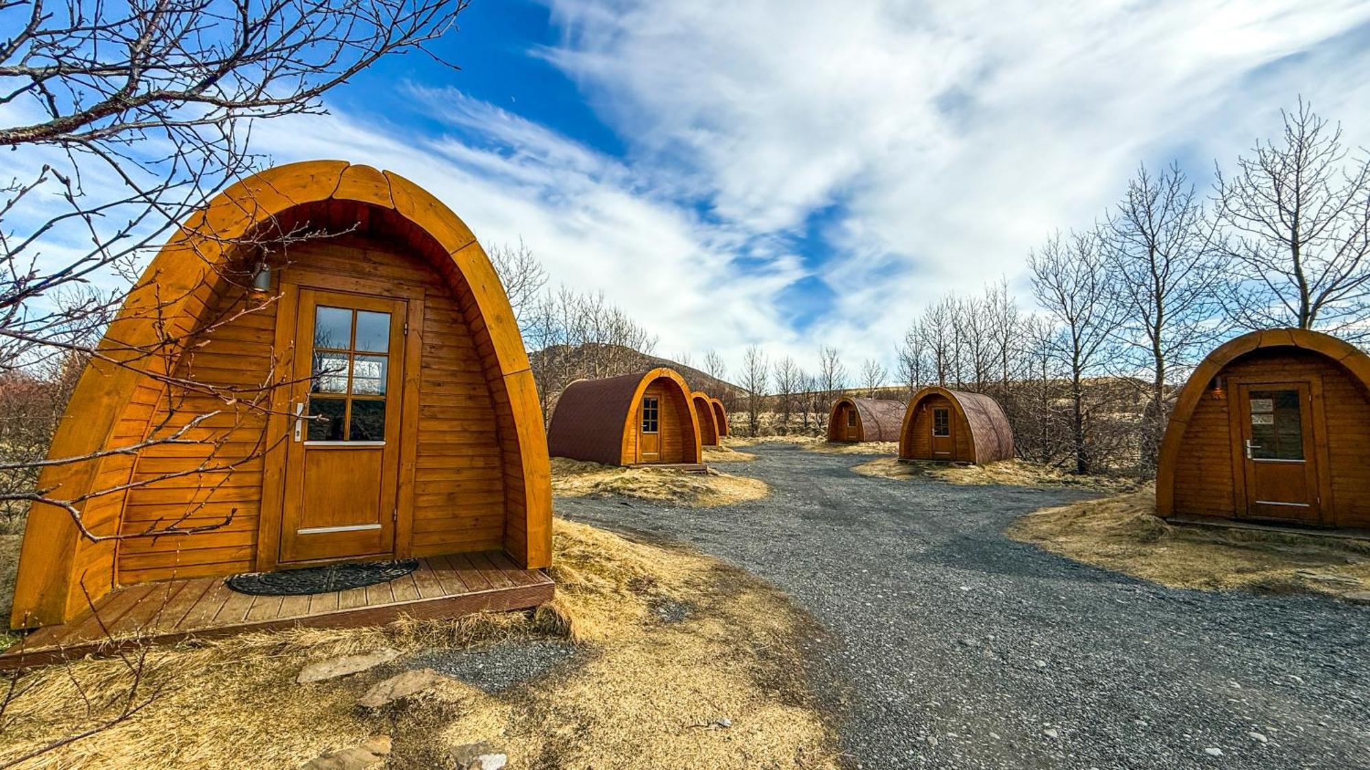 Fossatun Camping Pods & Cottages - Sleeping Bag Accommodation Exterior photo